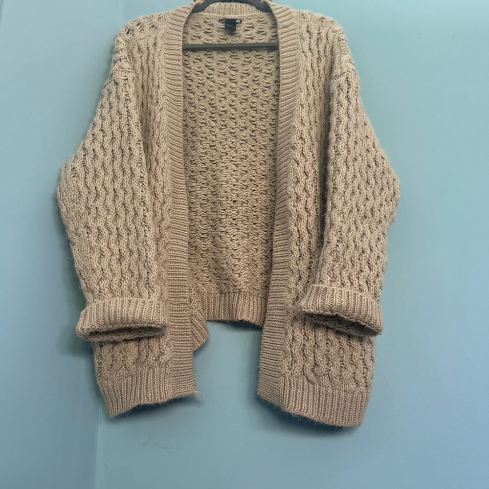 Cream knit sweater